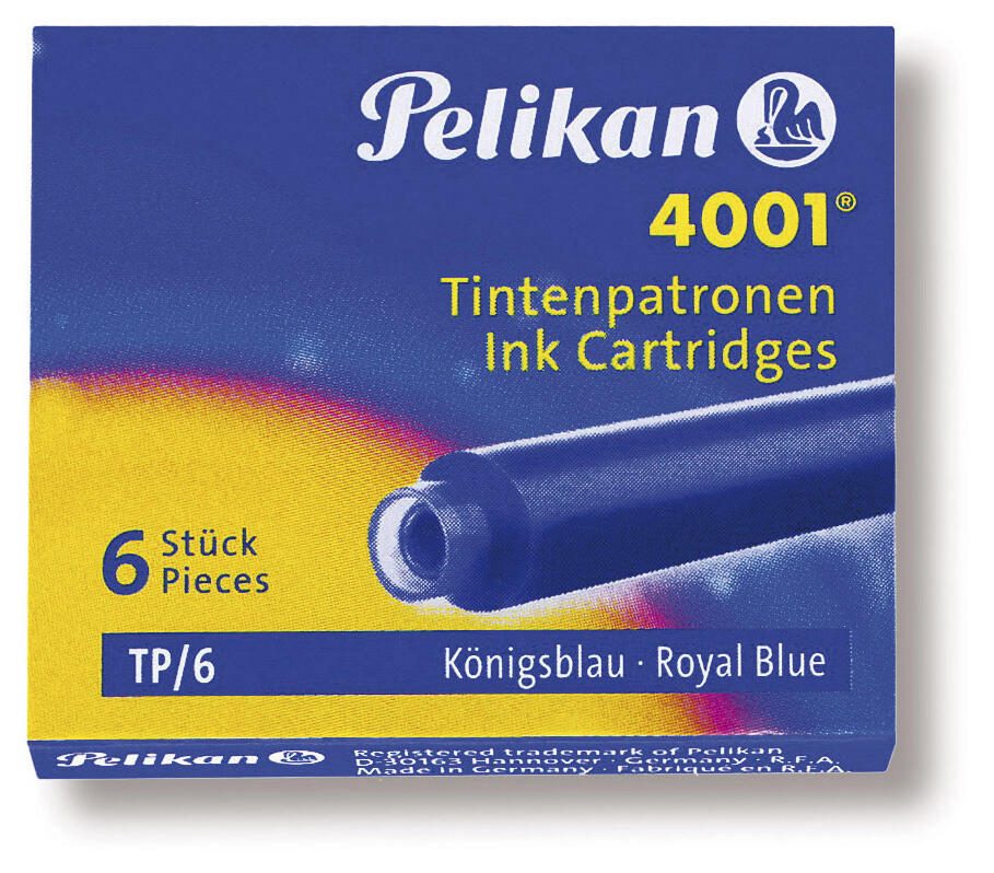 Pelikan Tintenpatronen für Füller königsblau