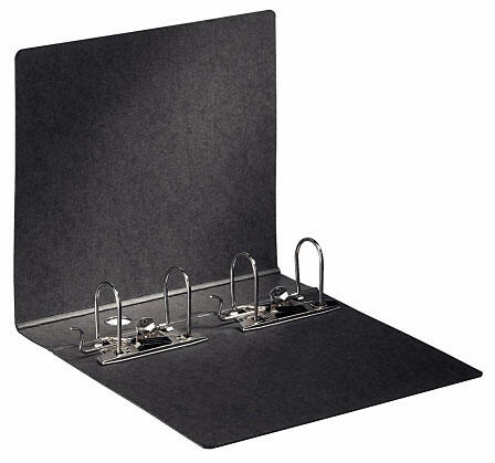 bene Doppelordner 2x A5 quer Karton schwarz