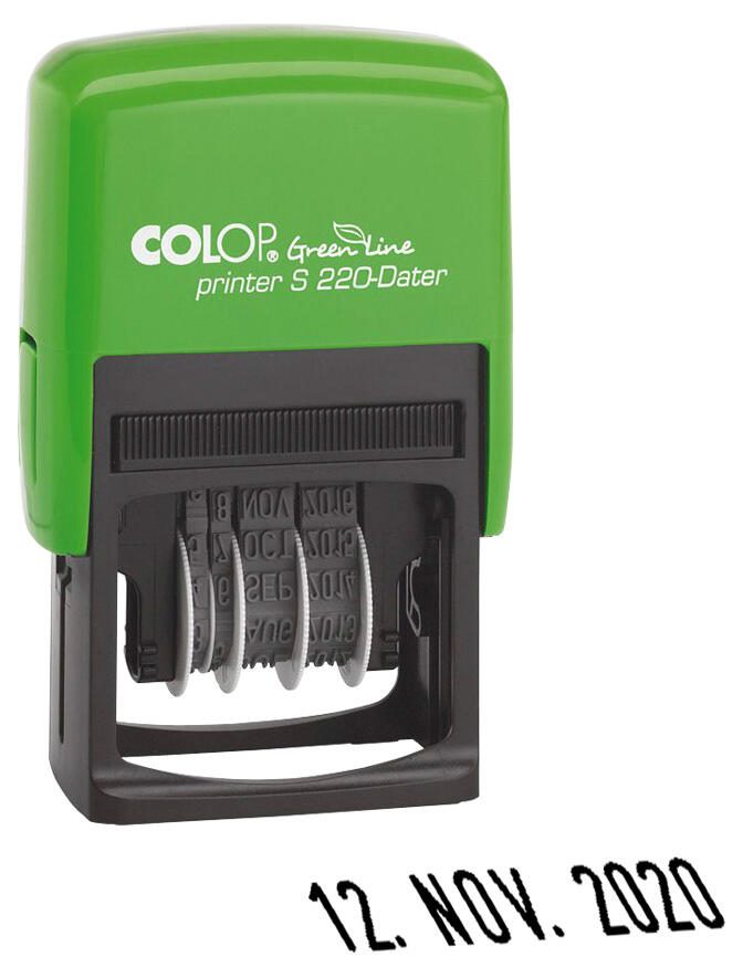 COLOP Datumstempel Printer S220 Greenline grün