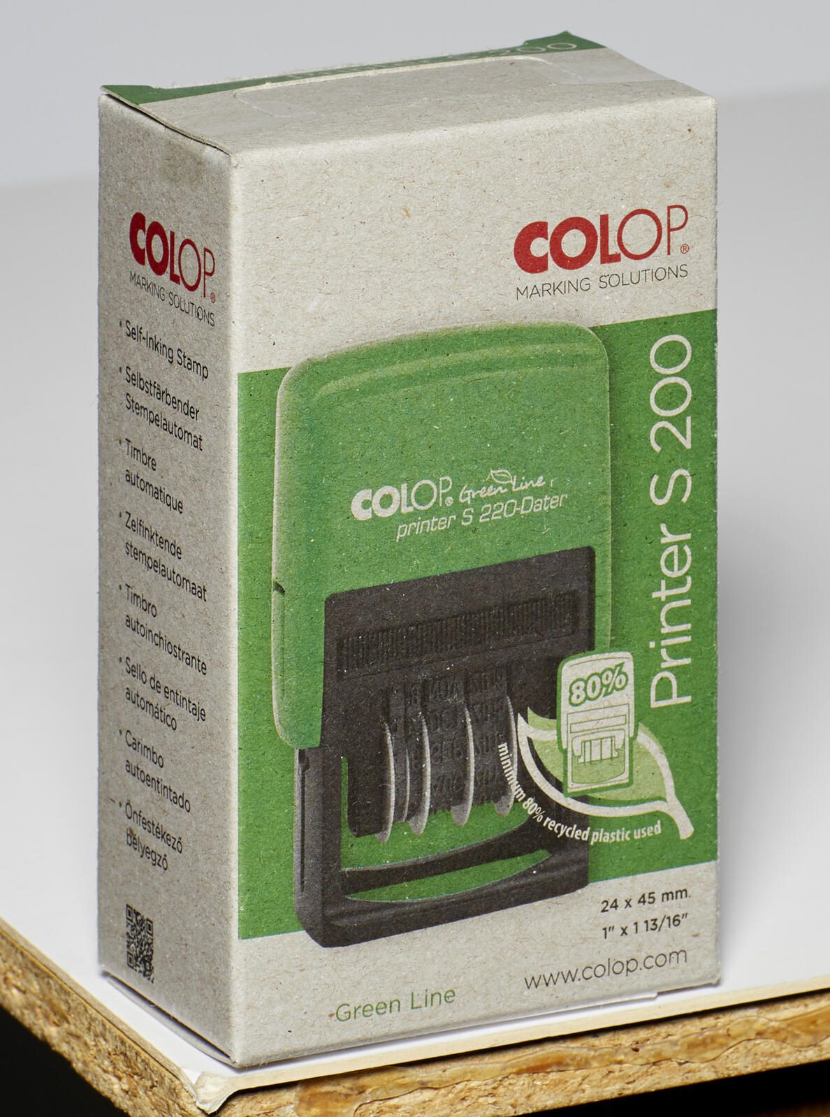 COLOP Datumstempel Printer S220 Greenline grün