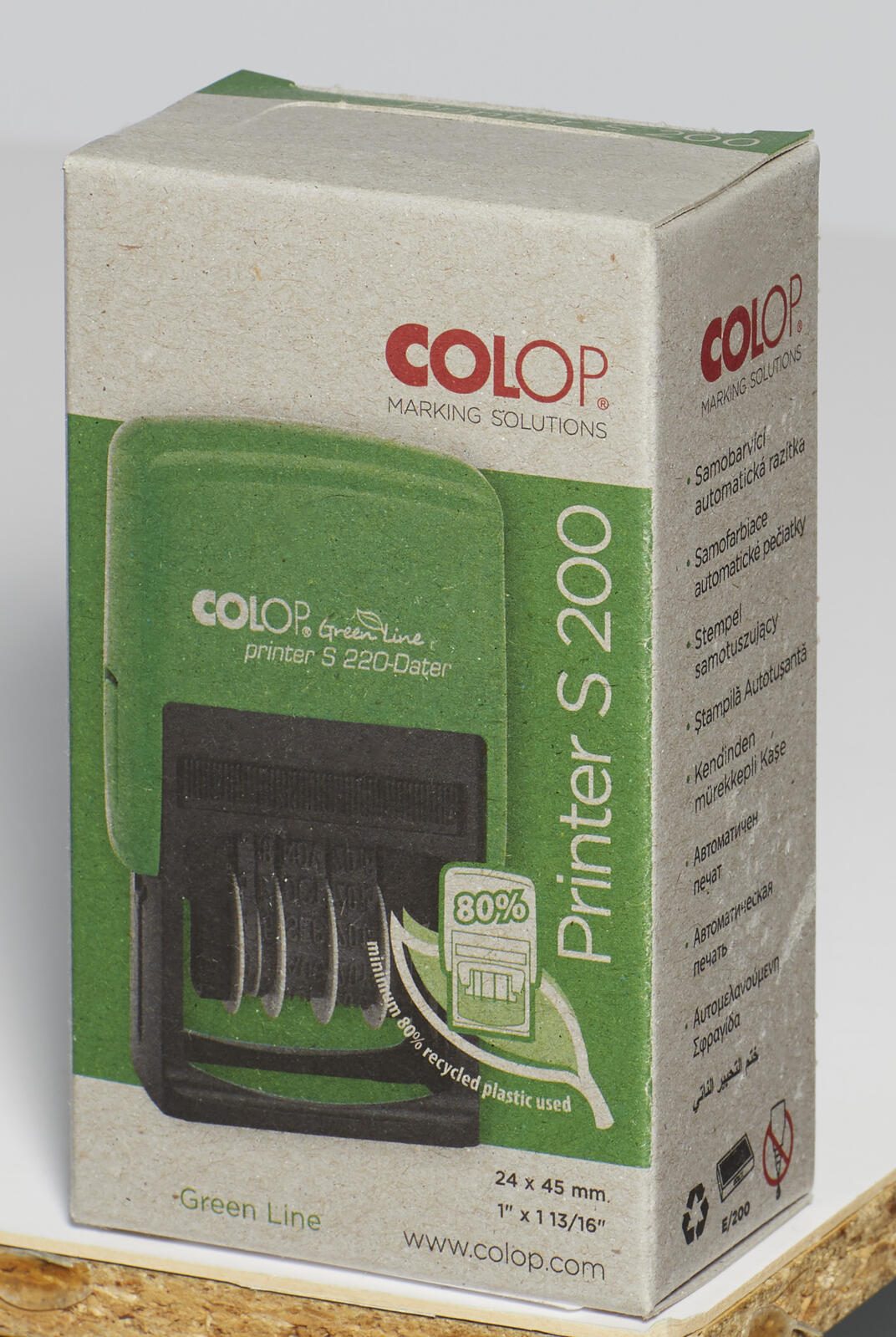 COLOP Datumstempel Printer S220 Greenline grün