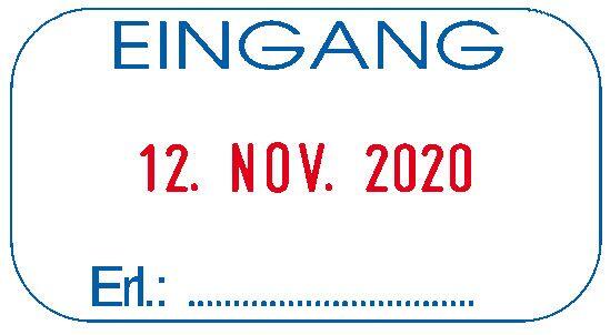COLOP Datumstempel mit Text Printer 260/L1 'EINGANG'