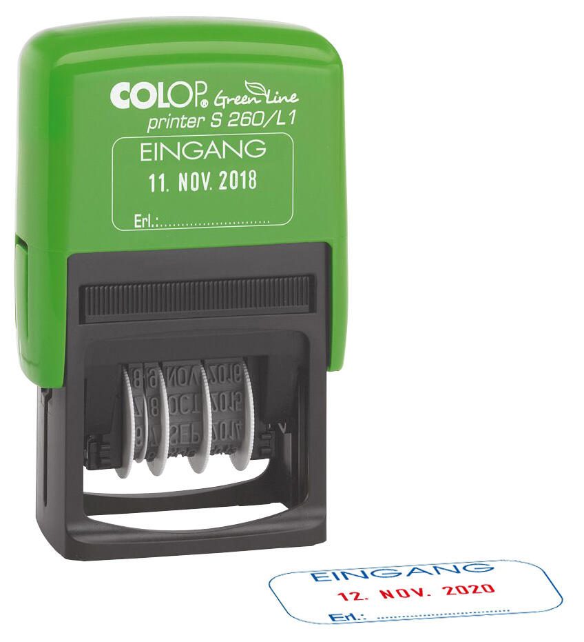COLOP Datumstempel mit Text Printer 260/L1 'EINGANG'