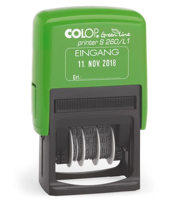 COLOP Datumstempel mit Text Printer 260/L1 'EINGANG'