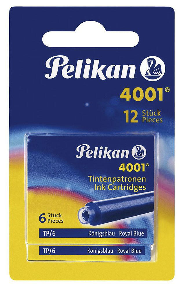 Pelikan Tintenpatronen für Füller königsblau