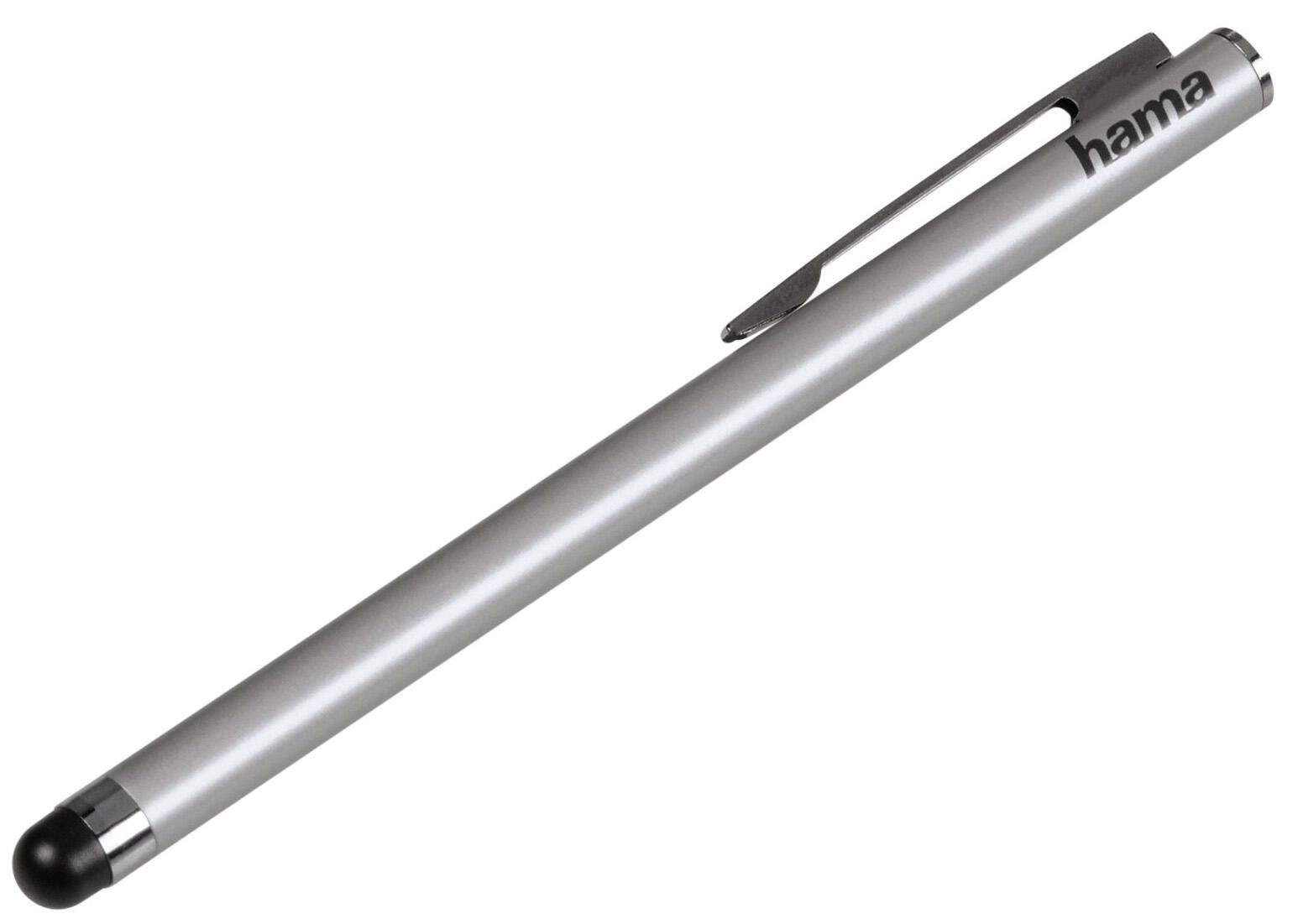 Hama Eingabestift Slim-Stylus silber