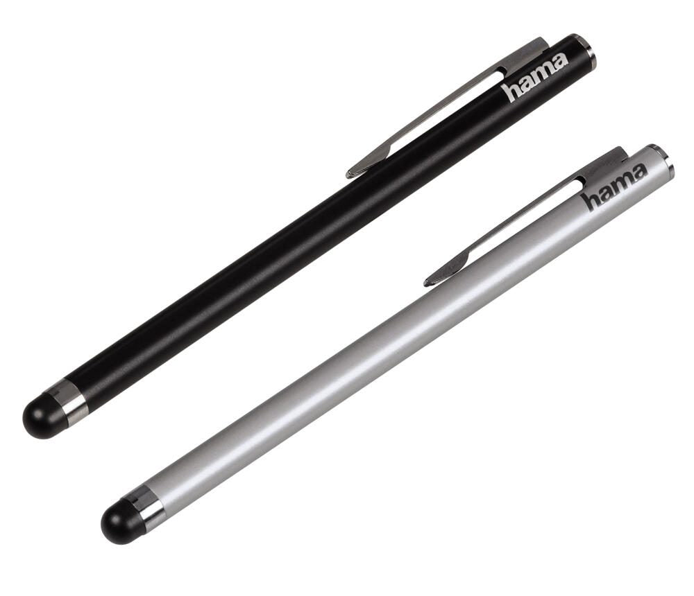 Hama Eingabestift Slim-Stylus silber