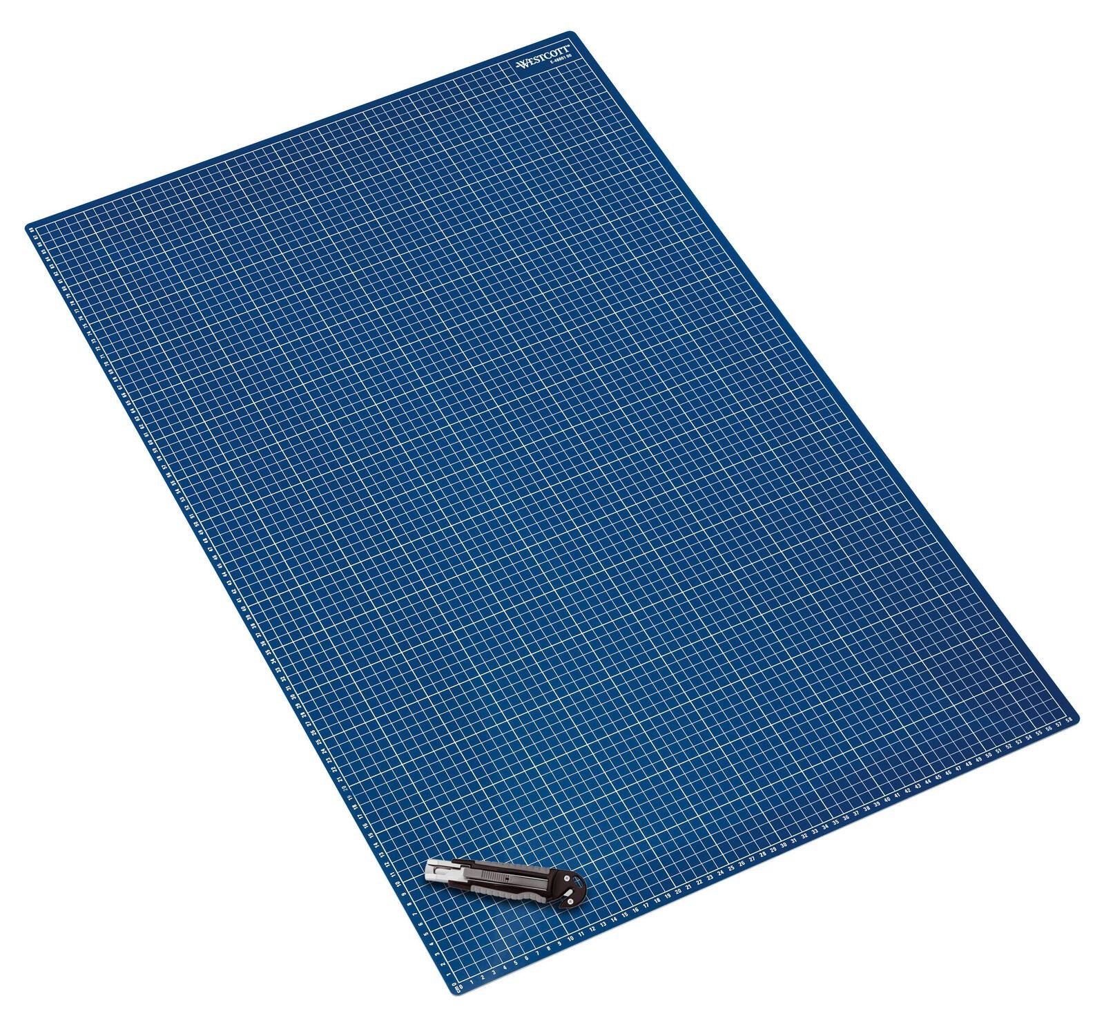 WESTCOTT Schneidematte 90,0 x 60,0 cm blau