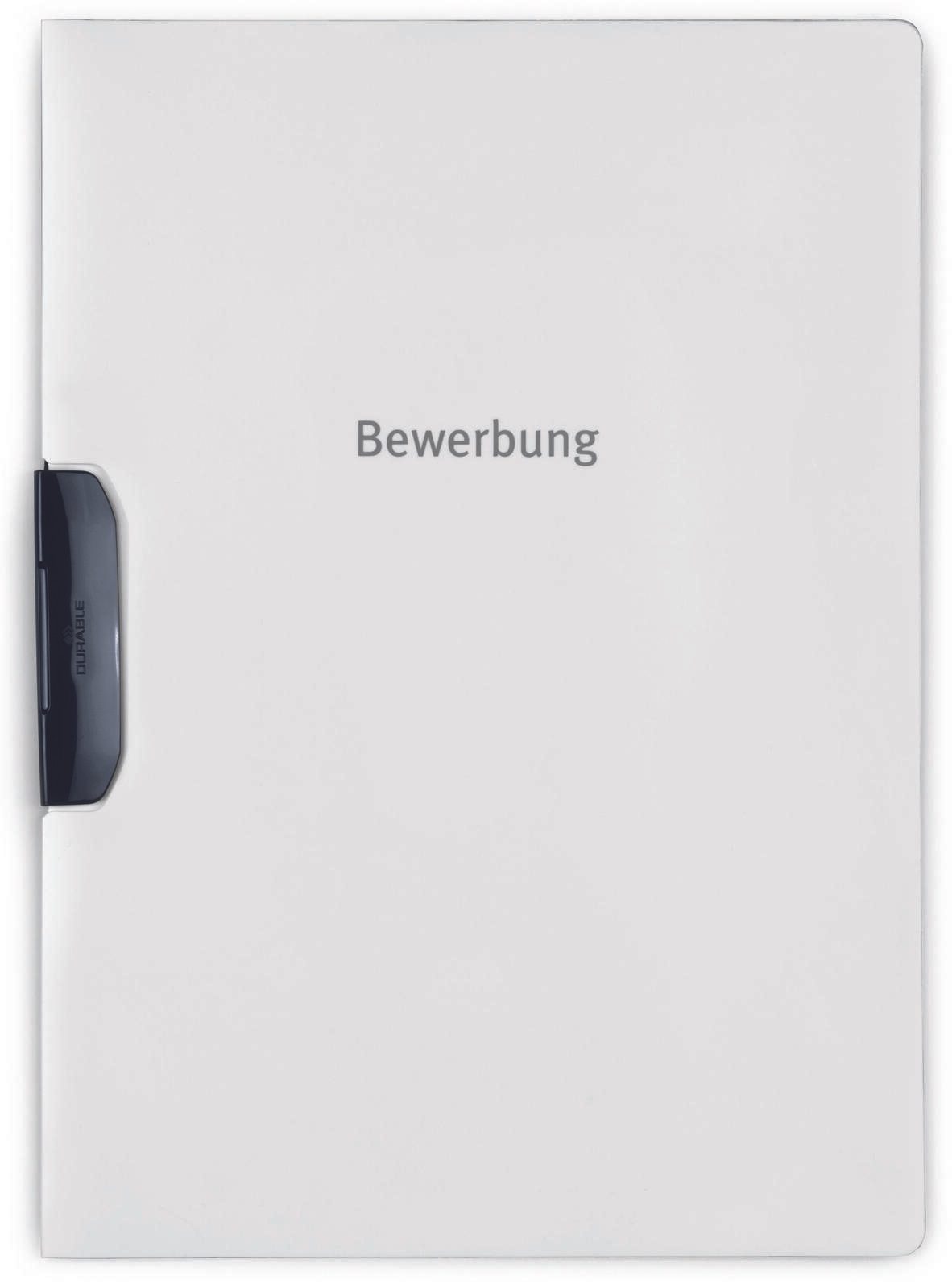 DURABLE Bewerbungsmappen Job DIN A4 weiß
