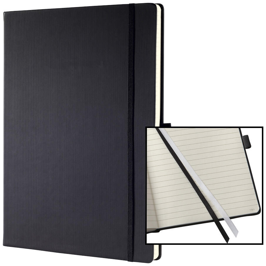 SIGEL Notizbuch ca. DIN A4 liniert, 194 Seiten