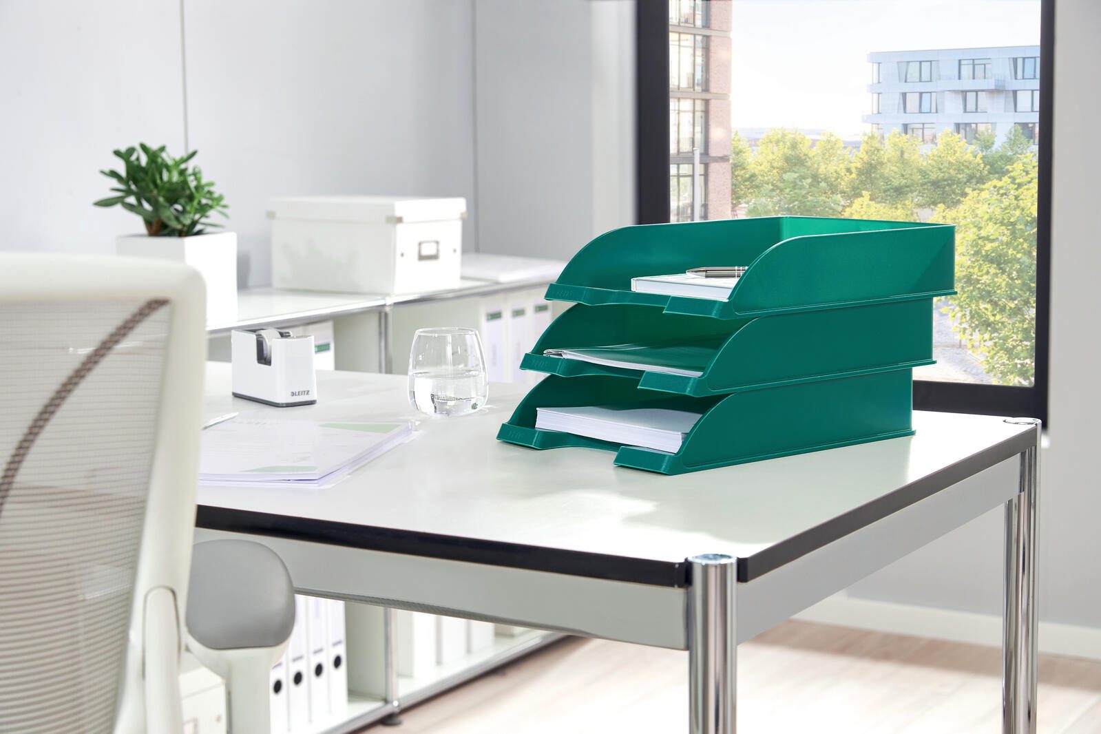LEITZ Briefablage DIN A4 grün