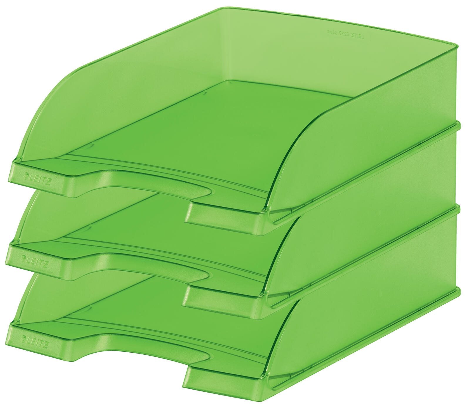 LEITZ Briefablage DIN A4 grün-transparent