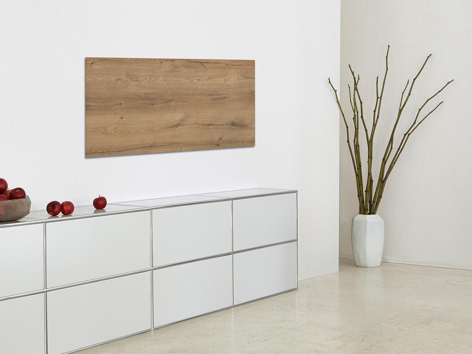 SIGEL Glas-Magnettafel 91,0 x 46,0 cm Natural Wood