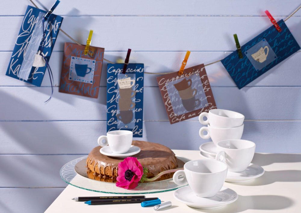 edding Filzstift Silber 1.0 - 3.0 mm