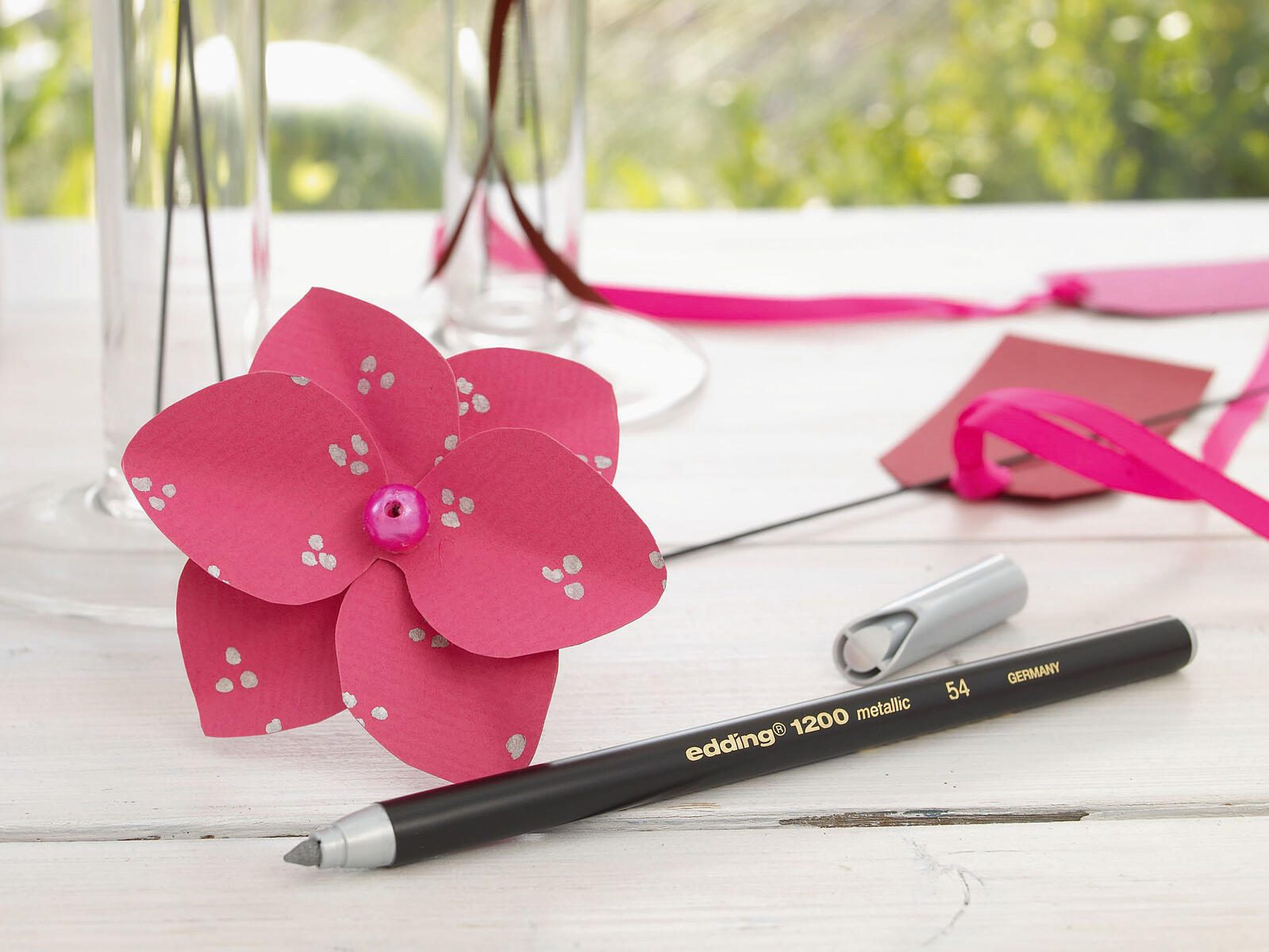 edding Filzstift Silber 1.0 - 3.0 mm