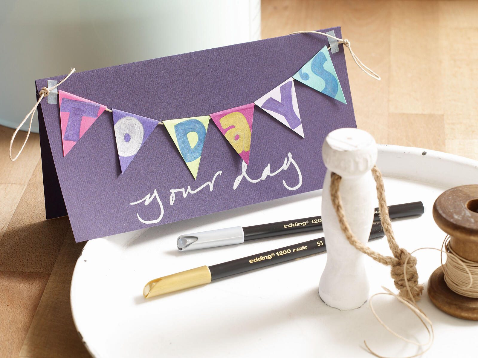 edding Filzstift Silber 1.0 - 3.0 mm