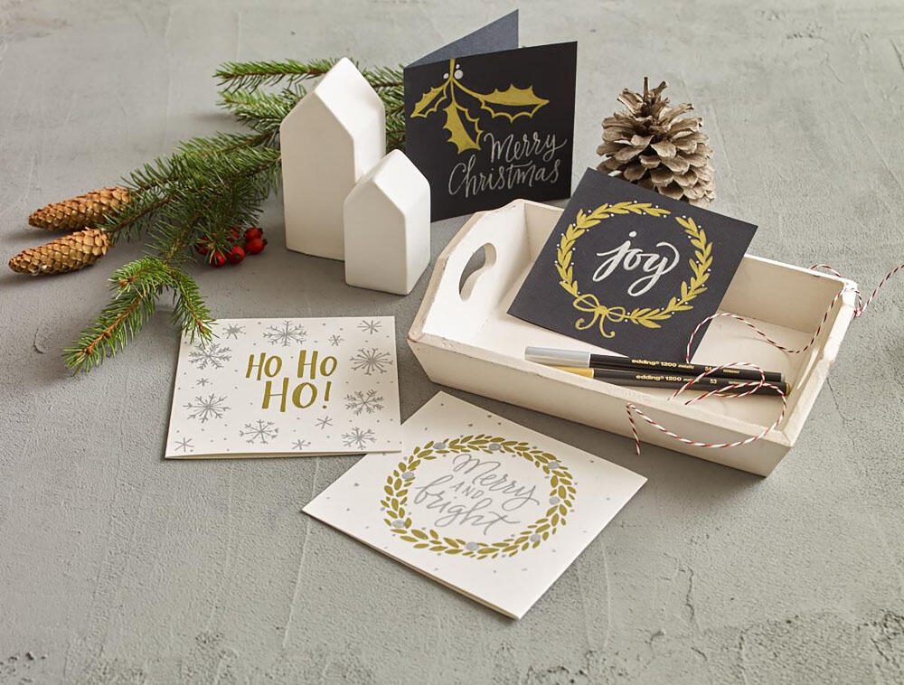 edding Filzstift Gold 1.0 - 3.0 mm