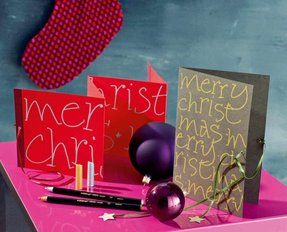 edding Filzstift Gold 1.0 - 3.0 mm