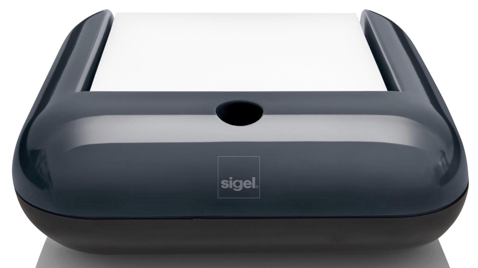 SIGEL Zettelbox dark grey inkl. 200 Notizzettel