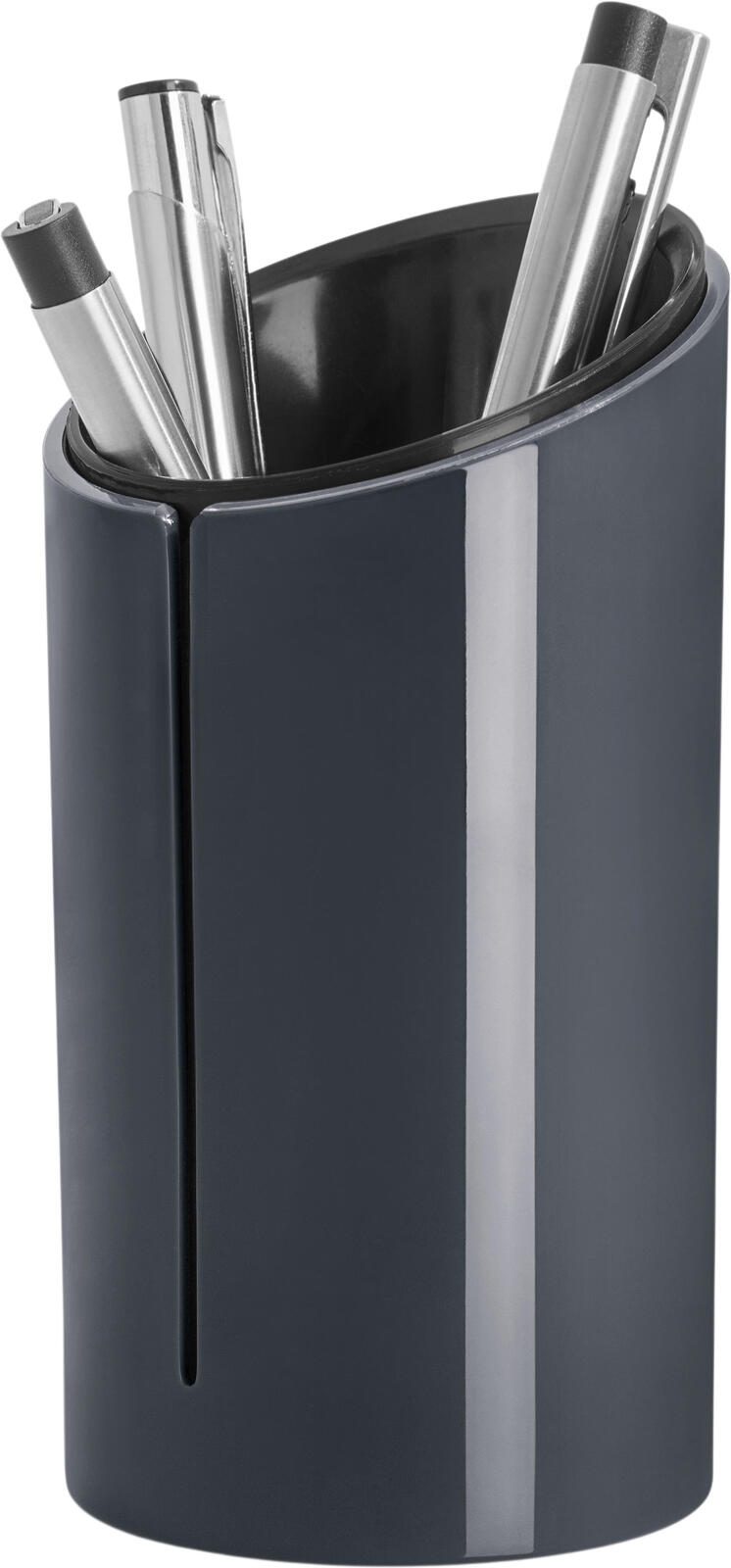 SIGEL Stiftehalter 7,0 x 7,0 x 13,5 cm dark grey