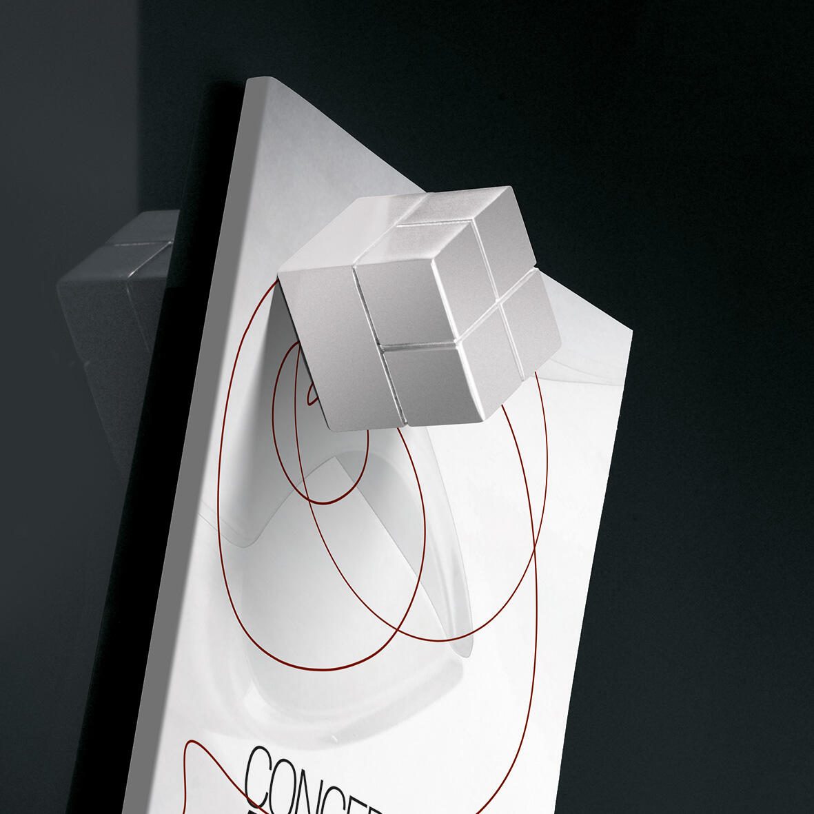 SIGEL Magnete 2,0 x 2,0 x 2,0 silber