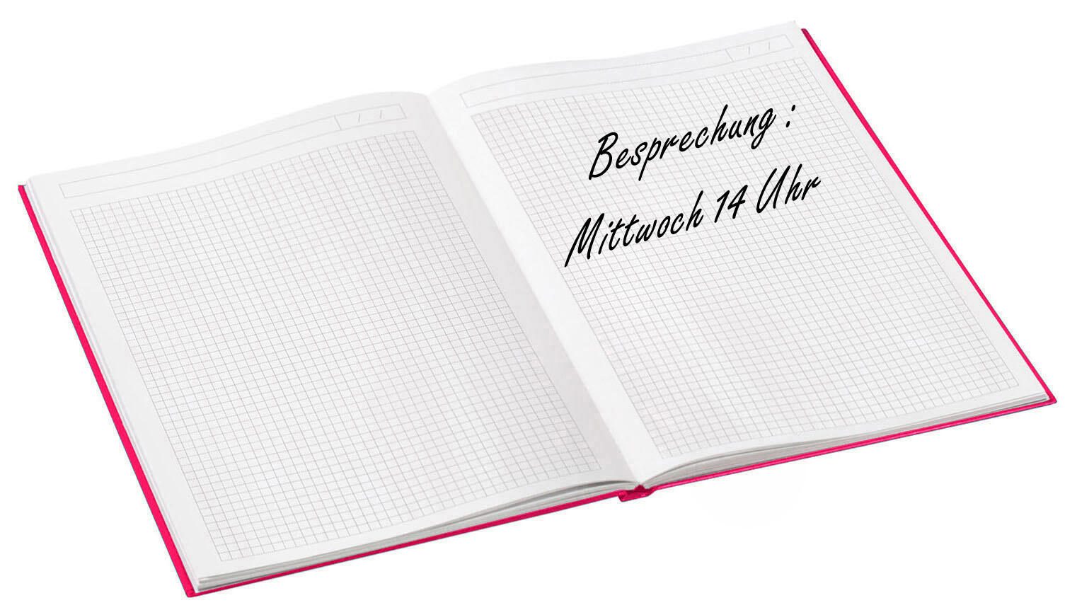LEITZ Notizbuch DIN A4 kariert, 160 Seiten