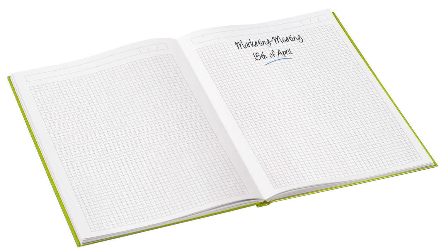 LEITZ Notizbuch DIN A4 kariert, 160 Seiten