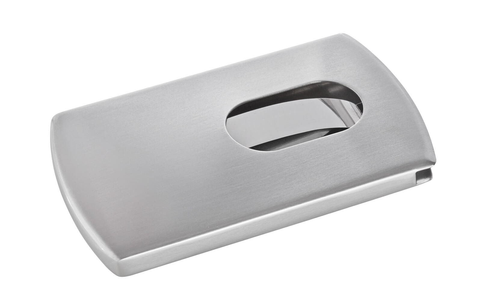 SIGEL Visitenkartenetui 101 x 11 x 60 mm silber