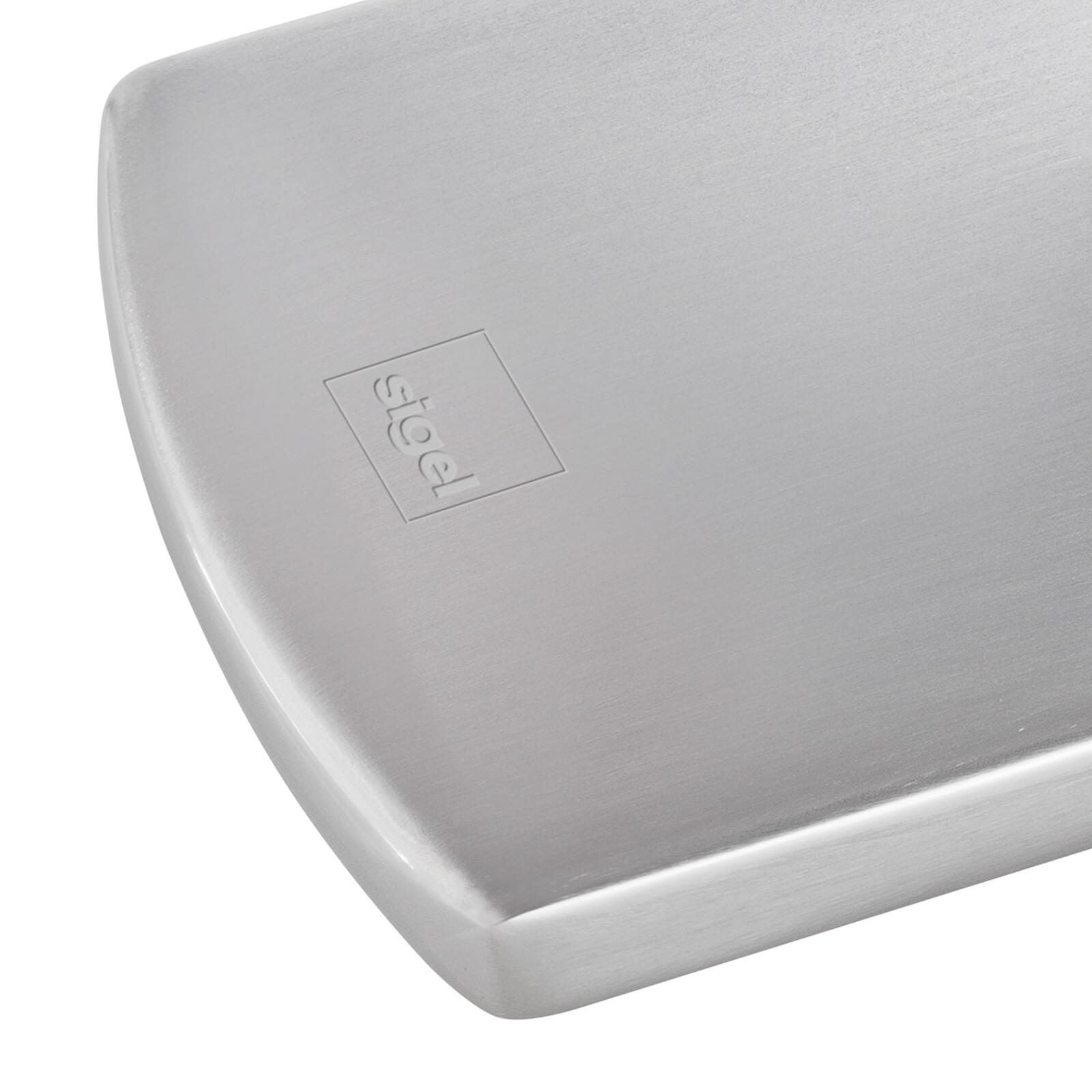SIGEL Visitenkartenetui 101 x 11 x 60 mm silber