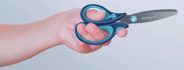 Pelikan Linkshänder-Papierschere 14 cm