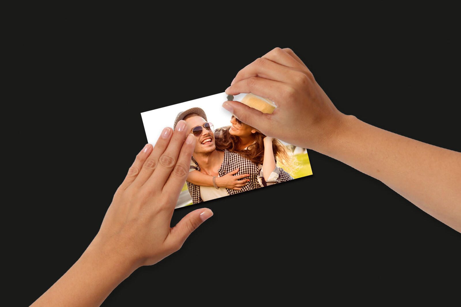 Be!Board® Glas-Magnettafel 60,0 x 40,0 cm schwarz