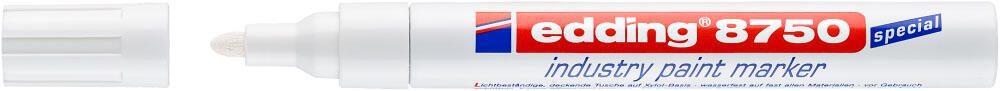 edding 8750 Lackmarker 2.0 - 4.0 mm Weiß