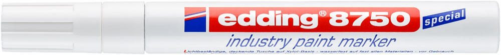 edding 8750 Lackmarker 2.0 - 4.0 mm Weiß