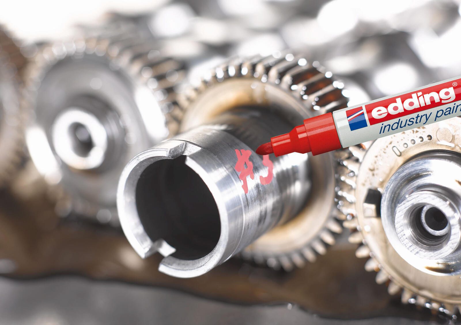 edding 8750 Lackmarker 2.0 - 4.0 mm Weiß