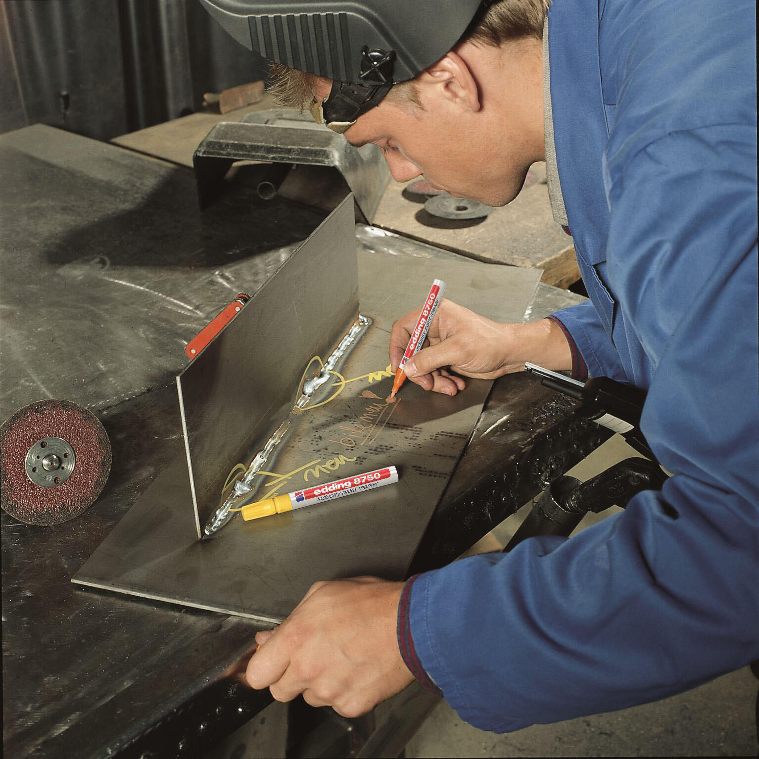 edding 8750 Lackmarker 2.0 - 4.0 mm Weiß