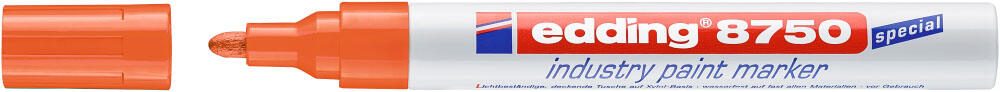 edding 8750 Lackmarker 2.0 - 4.0 mm Orange