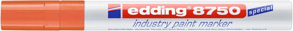 edding 8750 Lackmarker 2.0 - 4.0 mm Orange