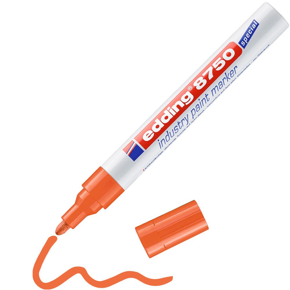 edding 8750 Lackmarker 2.0 - 4.0 mm Orange
