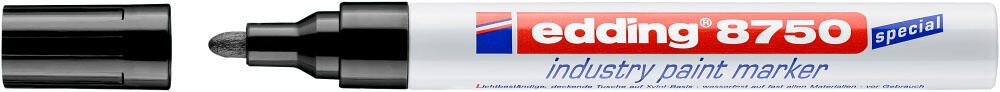 edding 8750 Lackmarker 2.0 - 4.0 mm Schwarz