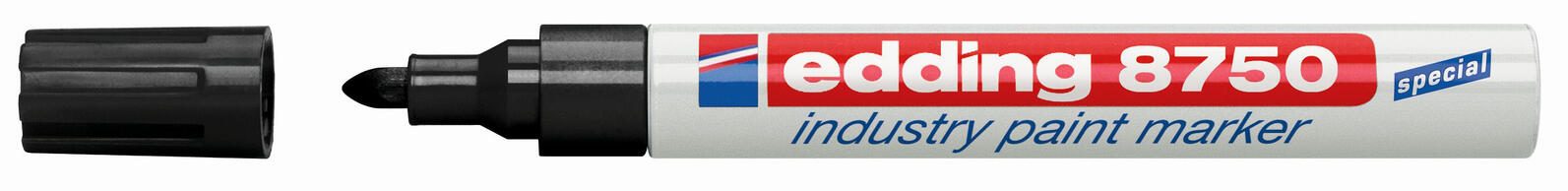 edding 8750 Lackmarker 2.0 - 4.0 mm Schwarz