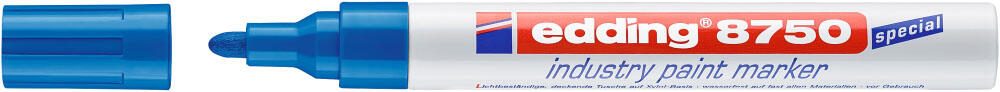 edding 8750 Lackmarker 2.0 - 4.0 mm Blau