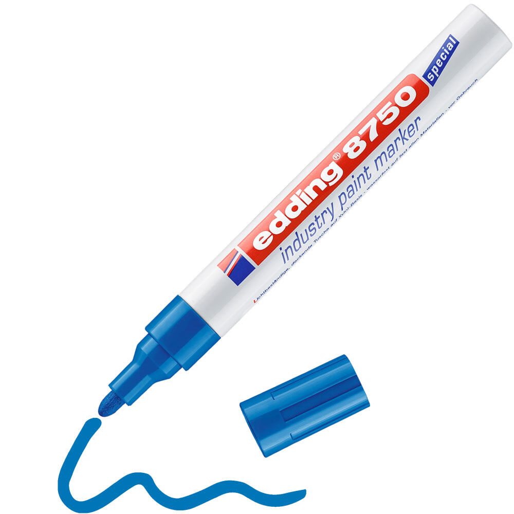 edding 8750 Lackmarker 2.0 - 4.0 mm Blau