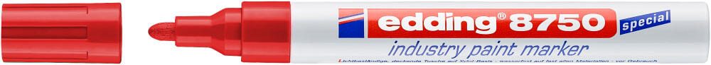 edding 8750 Lackmarker 2.0 - 4.0 mm Rot
