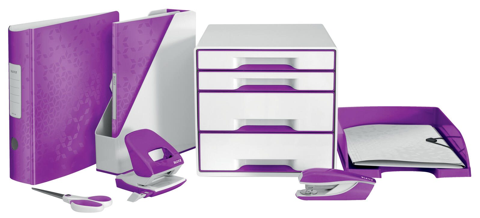 LEITZ Sichtbuch DIN A4 violett-metallic