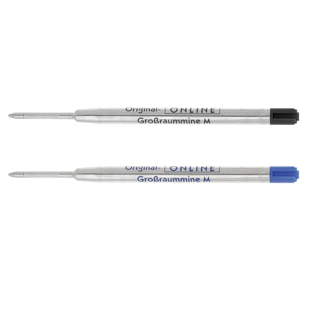 ONLINE® Kugelschreiberminen für Großraumminen-Kugelschreiber 0.6 mm Schwarz