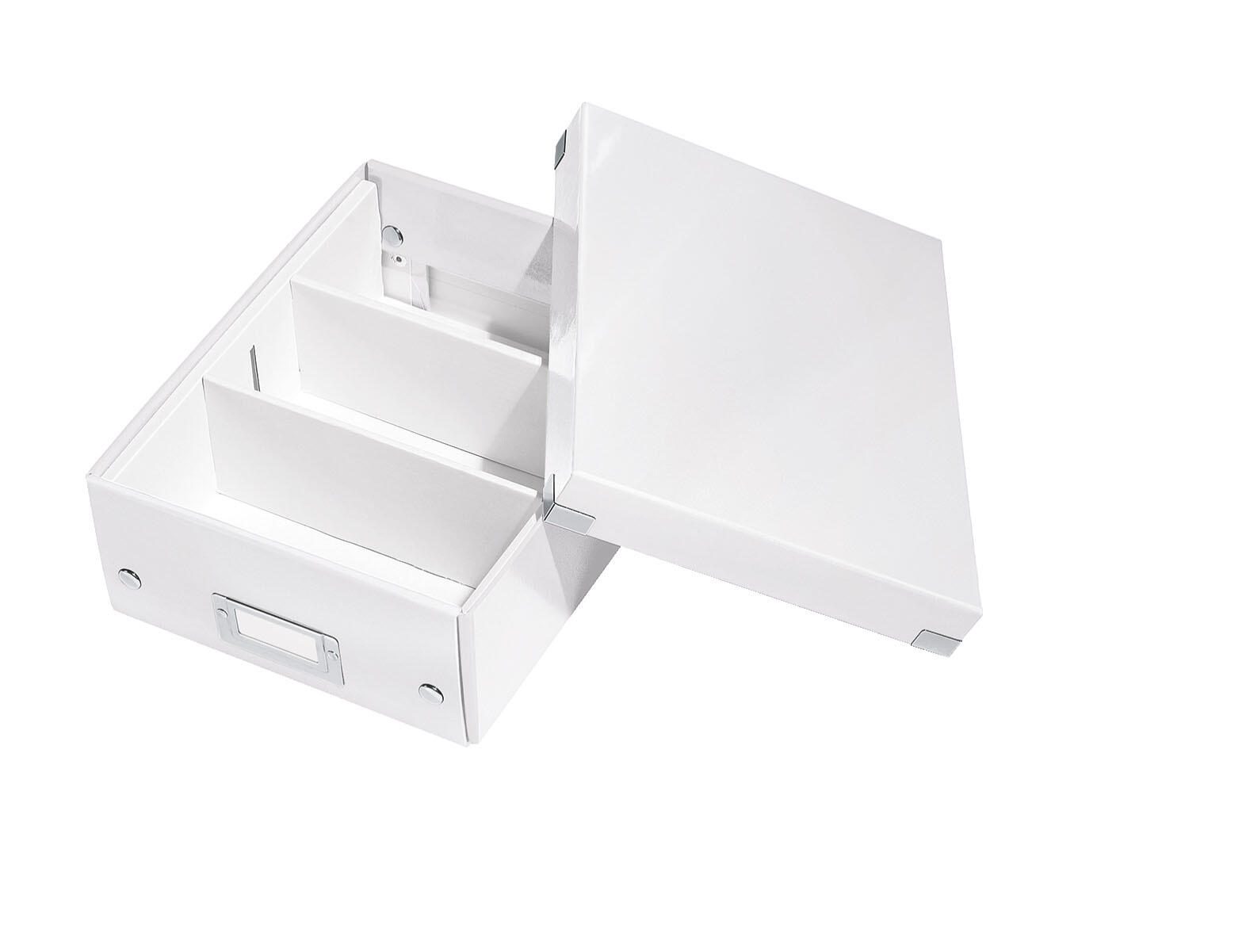 LEITZ Aufbewahrungsbox 900 Blatt - 22,0 x 28,5 x 10,0 cm weiß