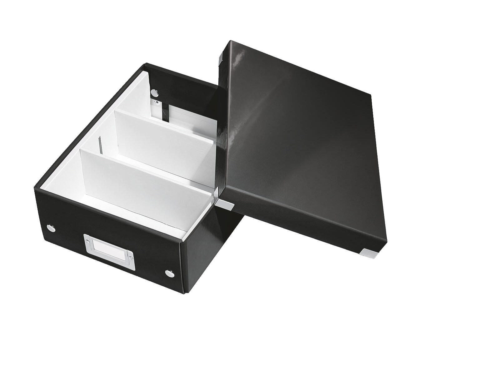 LEITZ Aufbewahrungsbox 900 Blatt - 22,0 x 28,5 x 10,0 cm schwarz