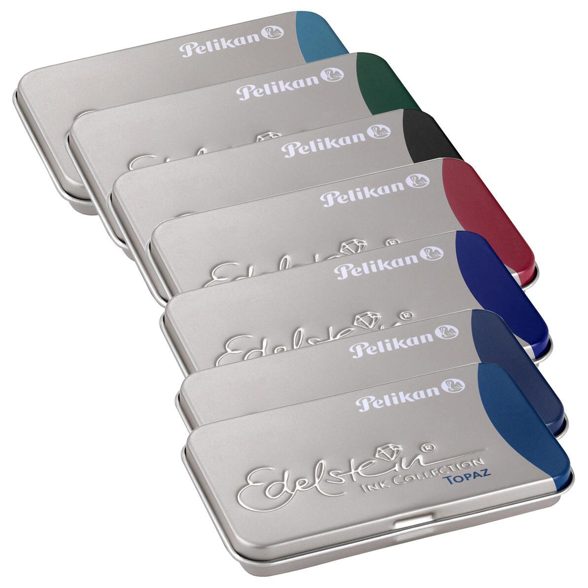 Pelikan Tintenpatronen für Füller aquamarine