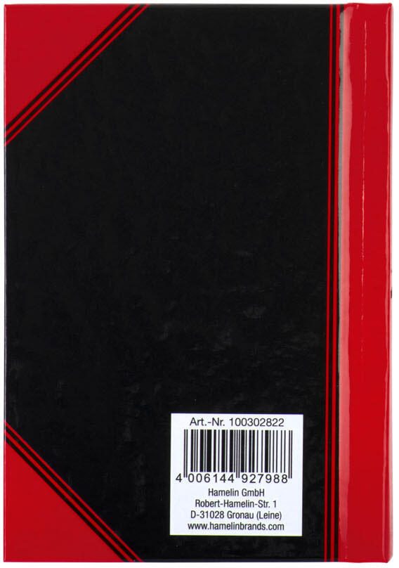 Bantex Notizbuch DIN A7 kariert, 192 Seiten