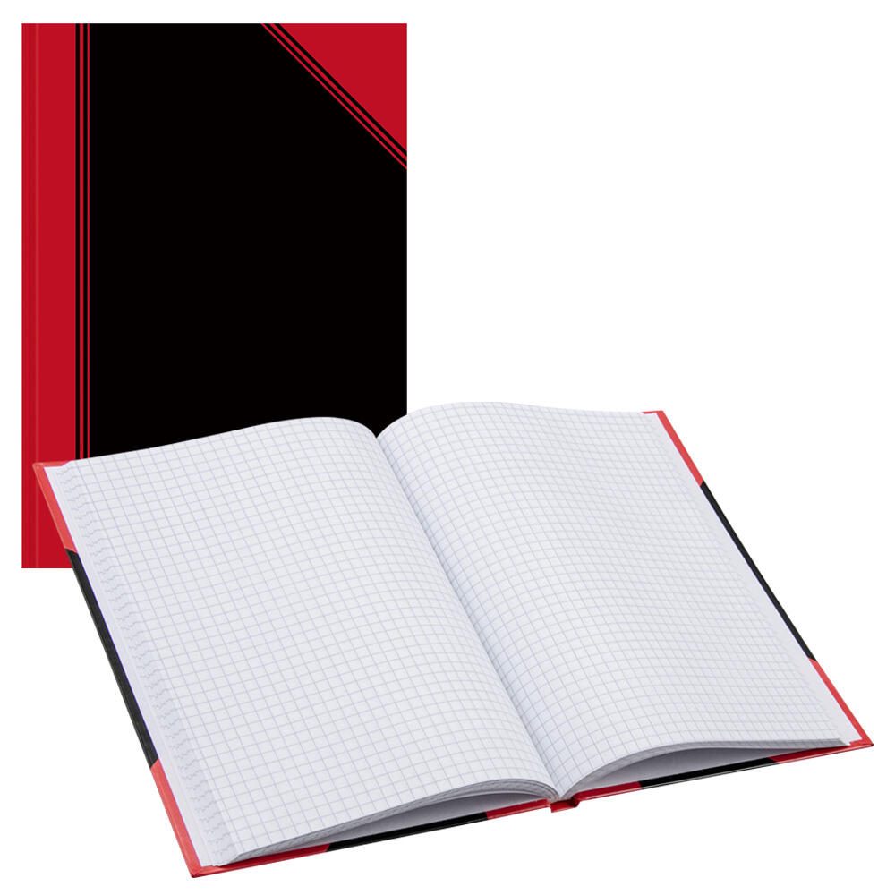 Bantex Notizbuch DIN A7 kariert, 192 Seiten